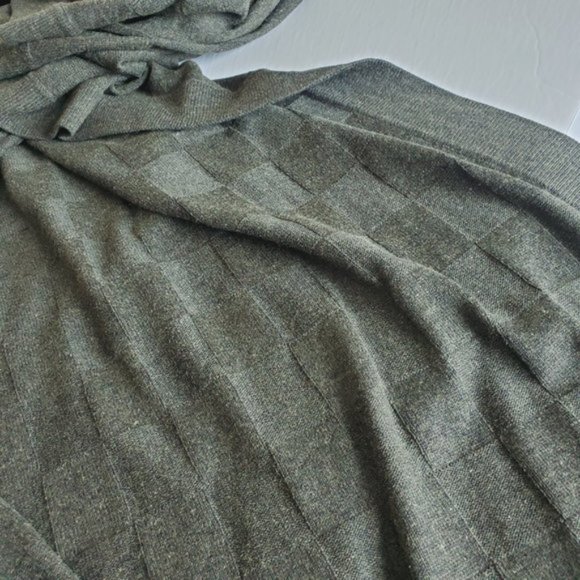 😍 RANI ARABELLA ITALY Luxury Cashmere/Silk Throw - Picture 7 of 9